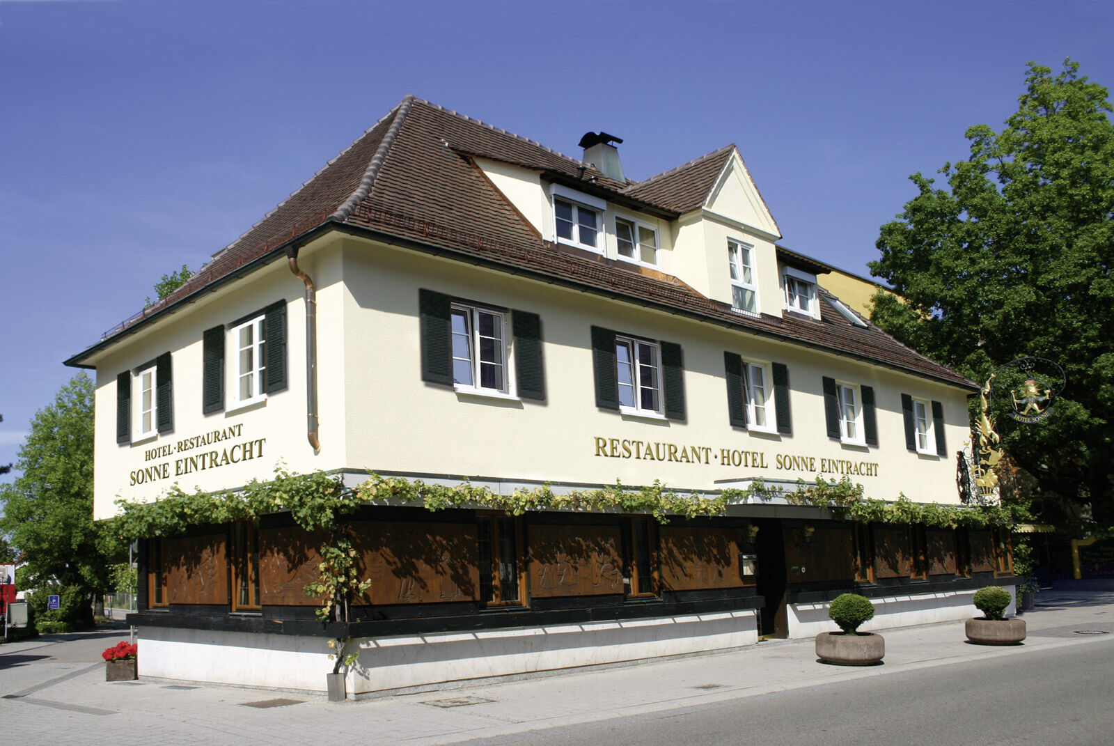 Hotel Sonne Eintracht Kg Achern Eksteriør billede